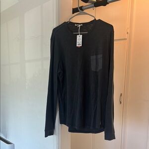 Men's Black Long Sleeve Shirt